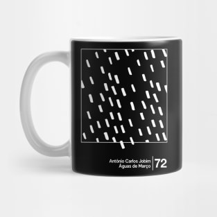 Antonio Carlos Jobim / Minimal Style Graphic Artwork Design Mug